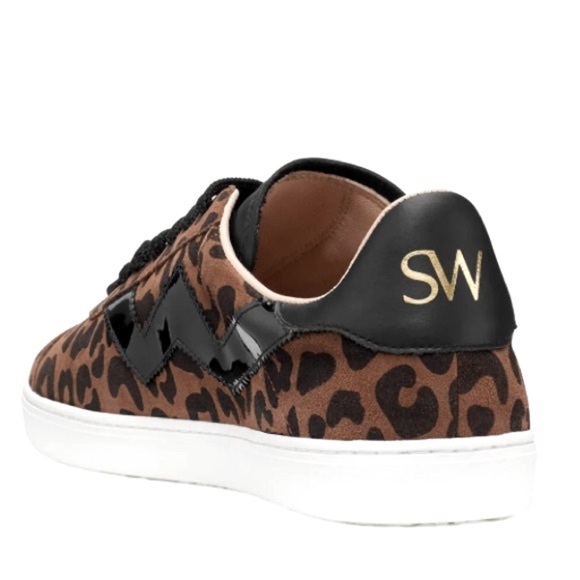 Stuart Weitzman Like New Daryl Sneaker in Leopard Print Size 6.6 - Picture 6 of 8